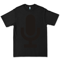 Black microphone funny music Premium Tee - artisFamous