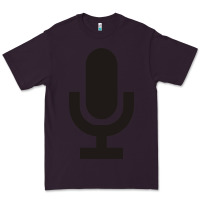 Plum microphone funny music Premium Tee - artisFamous