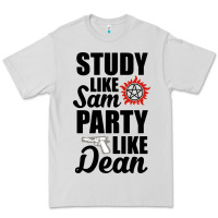 Dove Grey study like sam party like dean Premium Tee - artisFamous