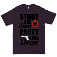 Plum study like sam party like dean Premium Tee - artisFamous