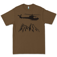Cacao mountain rescue helicopter funny Premium Tee - artisFamous