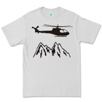 Dove Grey mountain rescue helicopter funny Premium Tee - artisFamous