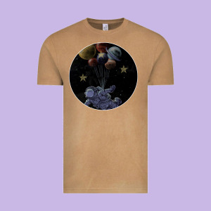Space Travel Vintage Tee Designed By Bettercallsaul