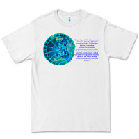 White Aquarius Sign Zodiac Astrology Horoscope T-shirt Premium Tee - artisFamous