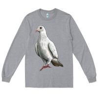 Heather Grey Dove Long Sleeve Tee - LillyAllenDesigns