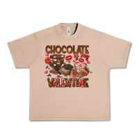 Burro Chcolate is my Valentine Urban Heavy Tee - CowhideDigitalArt