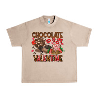 French Oak Chcolate is my Valentine Urban Heavy Tee - CowhideDigitalArt