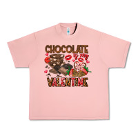 Salmon Chcolate is my Valentine Urban Heavy Tee - CowhideDigitalArt