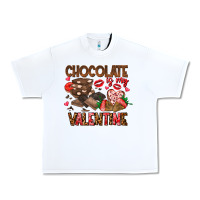 White Chcolate is my Valentine Urban Heavy Tee - CowhideDigitalArt