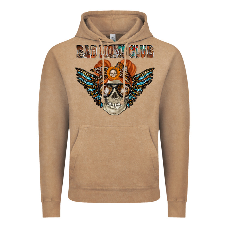 Bad Moms Club Vintage Hoodie by RacoonDesign | Teevron