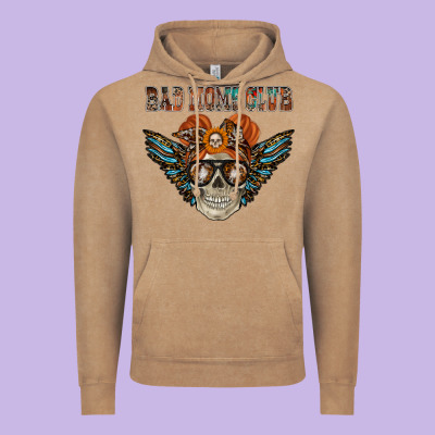 Bad Moms Club Vintage Hoodie Designed By Racoondesign