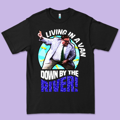 Chris Farley   Matt Foley Nostalgia Premium Tee Designed By Artisfamous