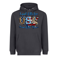 Smoke land of the free home of the brave american flag background Heavyweight Hoodie - Jasminsmagicworld
