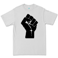 Dove Grey fist Premium Tee - artisFamous
