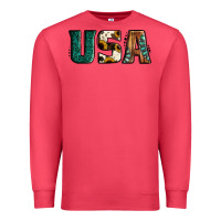 Cardinal usa basic bold font western Premium Sweatshirt - Jasminsmagicworld