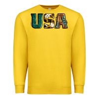 Lemon usa basic bold font western Premium Sweatshirt - Jasminsmagicworld