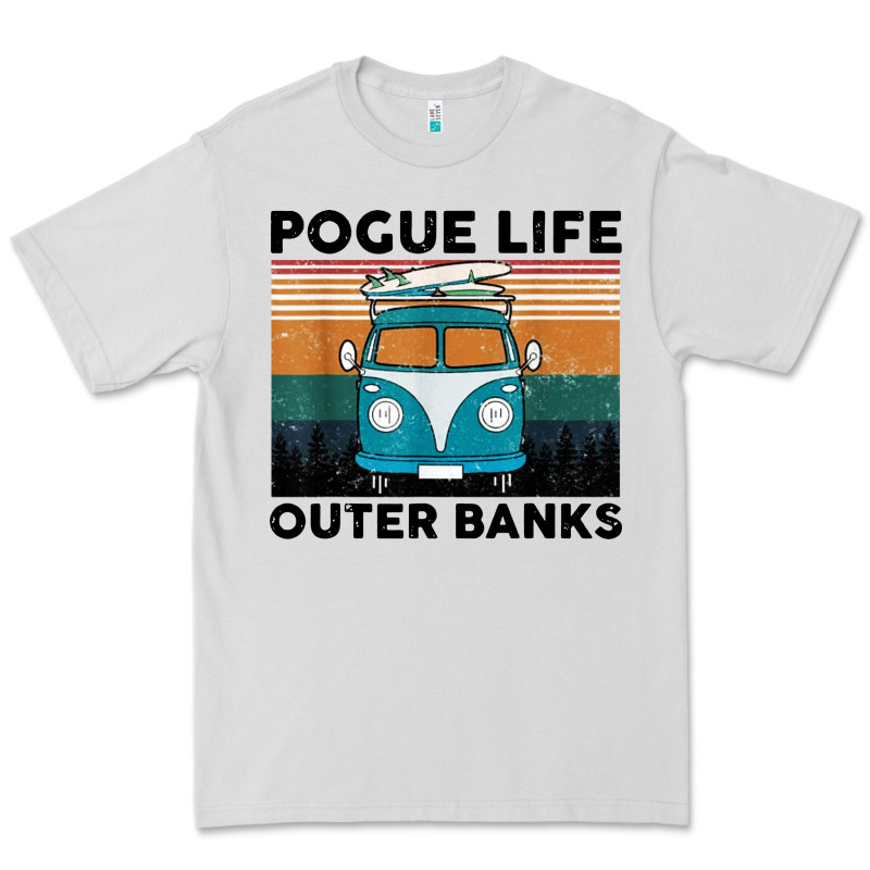 Pogue Life Outer Banks Retro Vintage Premium Tee by artisFamous | Teevron