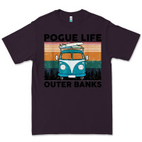 Plum pogue life outer banks retro vintage Premium Tee - artisFamous