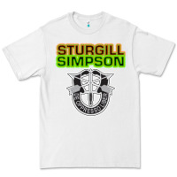 White Sturgill Simpson De Oppresso Liber Premium Tee - artisFamous