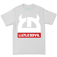 Dove Grey little devil Premium Tee - artisFamous