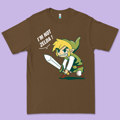 I’m Not Zelda Premium Tee Designed By Artisfamous
