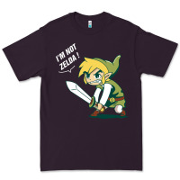 Plum i’m not zelda Premium Tee - artisFamous