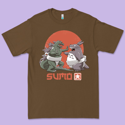 Sumo Pop Premium Tee Designed By Artisfamous