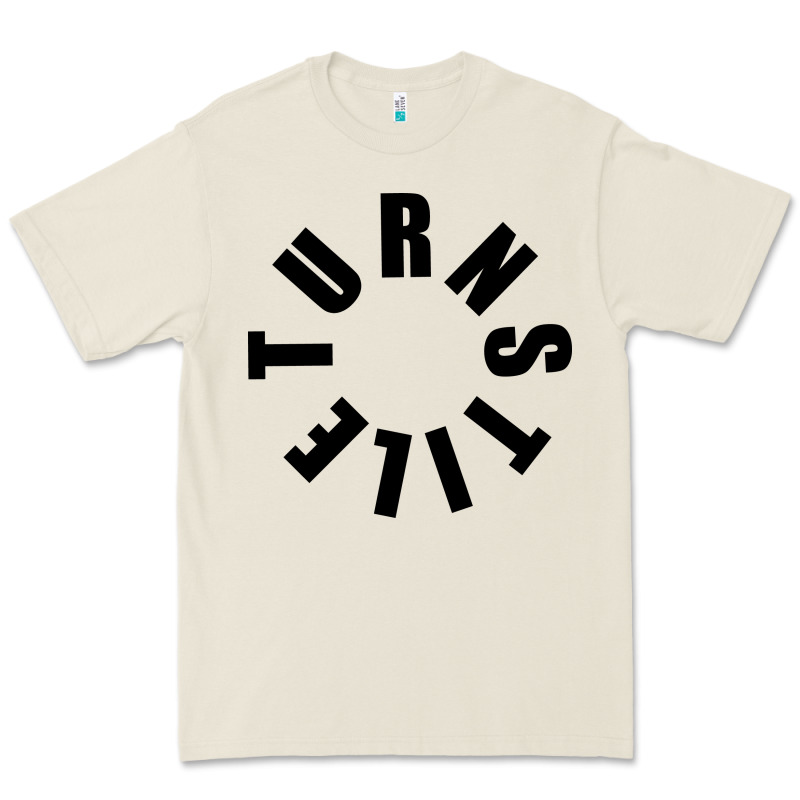 Turnstile Black On White Premium Tee by artisFamous | Teevron