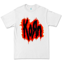 White vintage kor'n Premium Tee - artisFamous