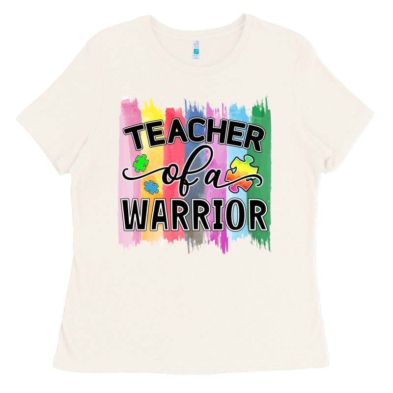 Teacher Of A Warrior Ladies Tee by CowhideDigitalArt | Teevron
