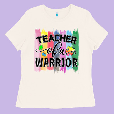 Teacher Of A Warrior Ladies Tee Designed By Cowhidedigitalart