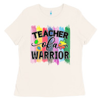 Bone Teacher of a warrior Ladies Tee - CowhideDigitalArt