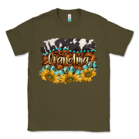 Army Green western grandma Classic Tee - BarkalooDesign