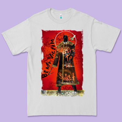 Vintage Candyman Be My Victim Halloween Premium Tee Designed By Artisfamous