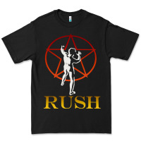 Black rush vintage starman unisex Premium Tee - artisFamous