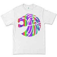 White reflective 7 lions Premium Tee - artisFamous