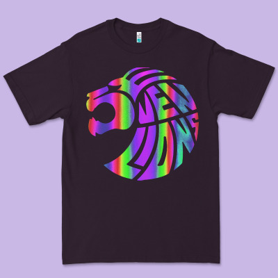 Reflective 7 Lions Premium Tee Designed By Artisfamous