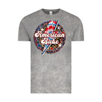 Cloud Rock Western American Babe Patriotic Vintage Tee - LillyAllenDesigns
