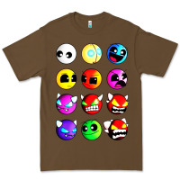 Cacao geometry dash difficulty  faces Premium Tee - artisFamous