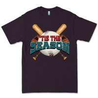Plum 'tis the season baseball Premium Tee - FaDigitalArtStudio