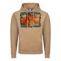 Vintage Coffee chicken western Vintage Hoodie - RacoonDesign