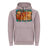 Vintage Zinc chicken western Vintage Hoodie - RacoonDesign