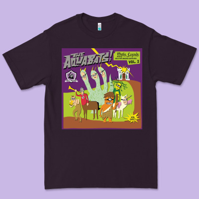 The Aquabats Myths Legends Premium Tee Designed By Artisfamous