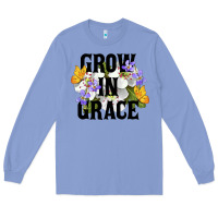 Colony Blue Grow In Grace Long Sleeve Tee - LillyAllenDesigns