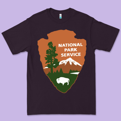 National Park Service Premium Tee Designed By Artisfamous