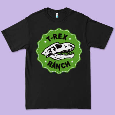 T Rex Ranch Premium Tee Designed By Artisfamous