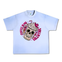 Grape Ice Coffee is my Valentine Urban Heavy Tee - CowhideDigitalArt