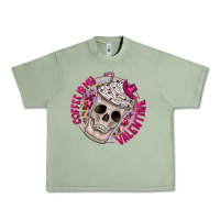 Oil Green Coffee is my Valentine Urban Heavy Tee - CowhideDigitalArt