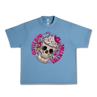 Pebble Blue Coffee is my Valentine Urban Heavy Tee - CowhideDigitalArt