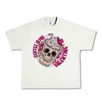 Pistachio Coffee is my Valentine Urban Heavy Tee - CowhideDigitalArt